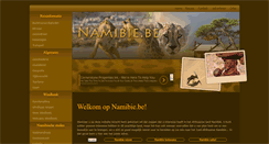 Desktop Screenshot of namibie.be